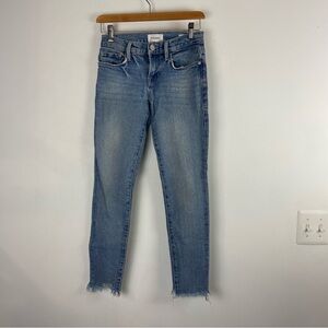 FRAME Denim Le Skinny De Jeanne Crop Jeans Size 23